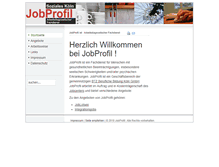 Tablet Screenshot of jobprofil-koeln.de